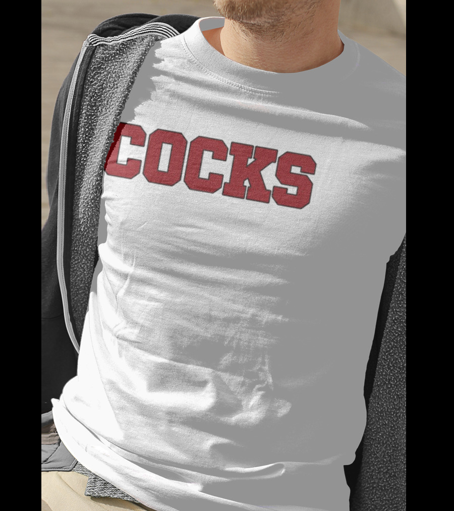 Yungblud Cocks Shirt Text Bold Red Lettering T-Shirt