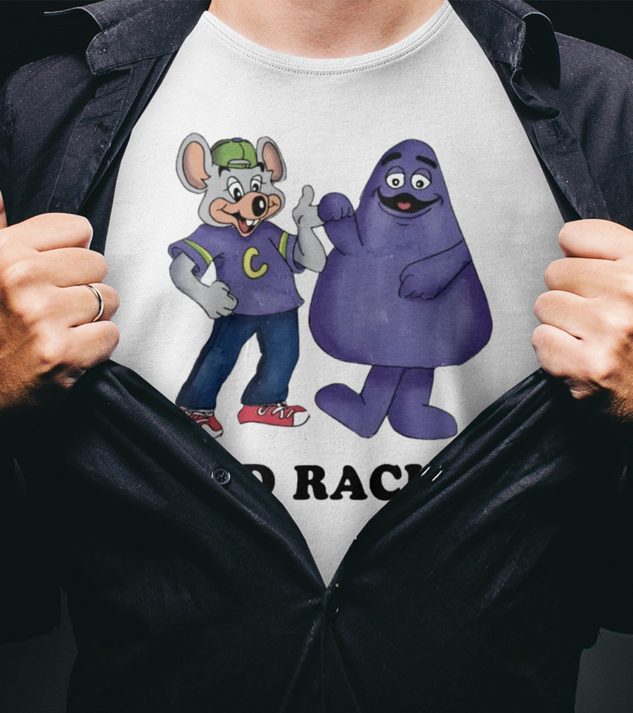 End Racism Aprilassembly Grimmace And Cartoon Mouse T-Shirt