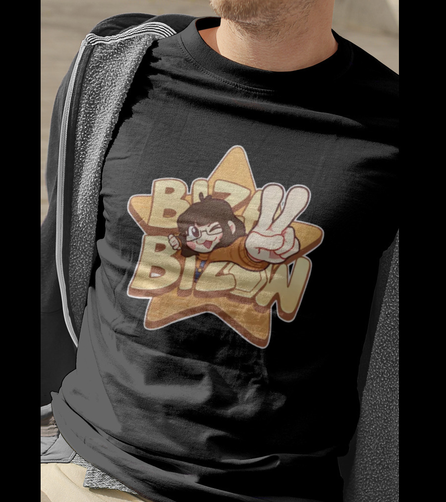 Bizabizow Supah Star Victory Pose T-Shirt