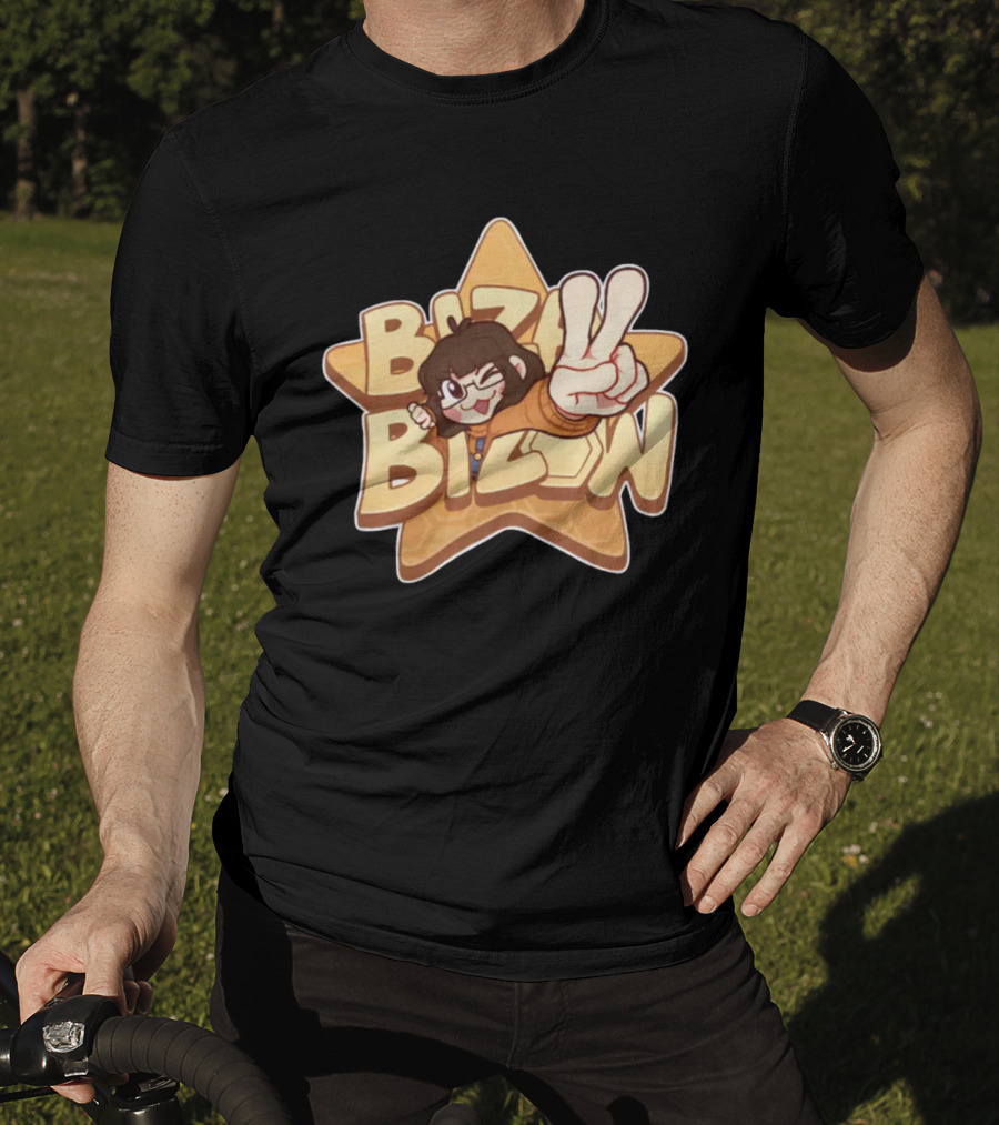 Bizabizow Supah Star Victory Pose T-Shirt