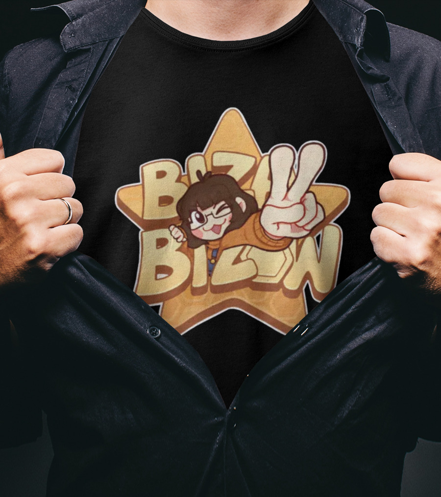Bizabizow Supah Star Victory Pose T-Shirt