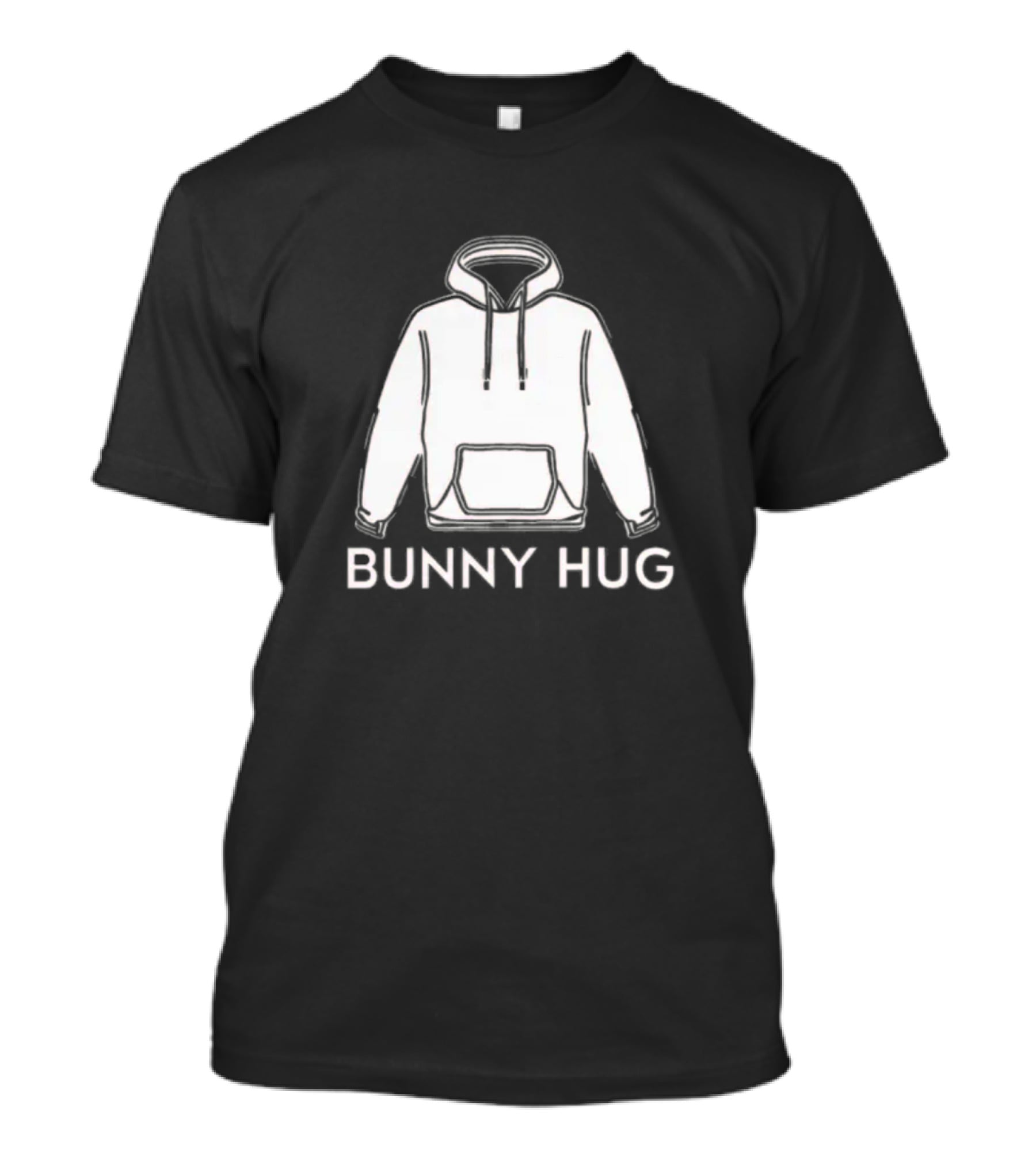 Bunny Hug Hoodie Kanga Pocket Jumper T-Shirt