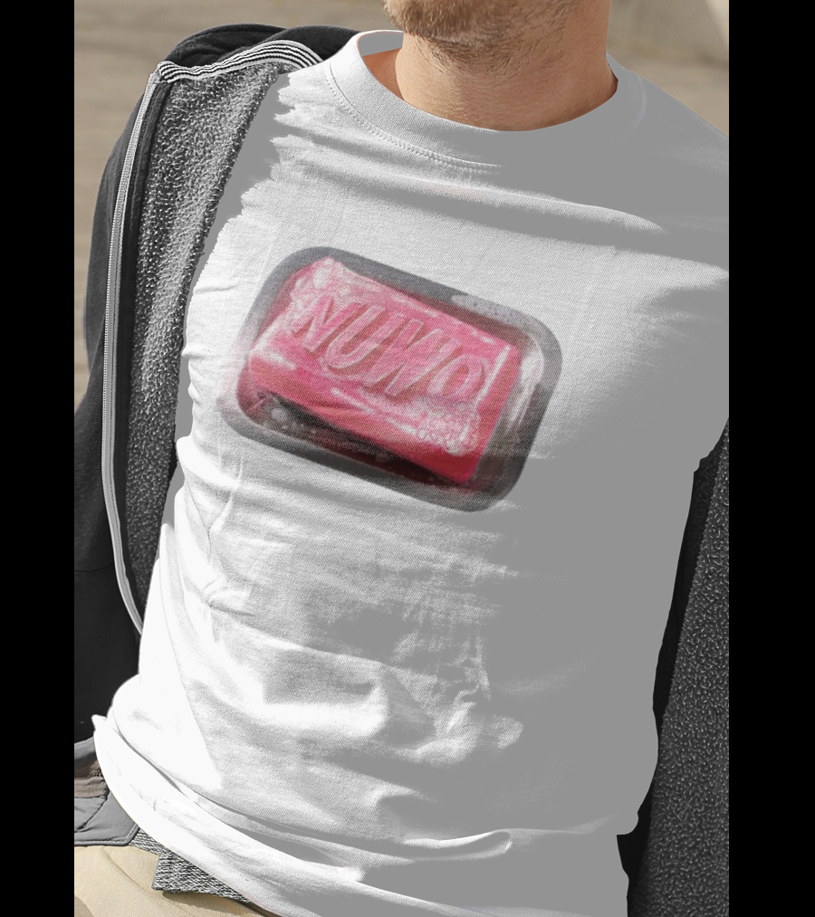 NUWO Pink Bar Soap In Soap Dish T-Shirt