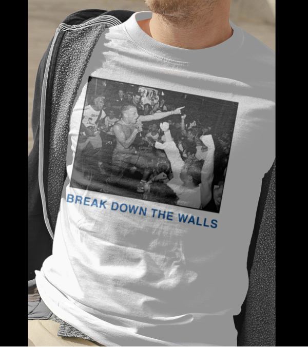 Youth Of Today Break Down The Walls Live Performance Energy T-Shirt