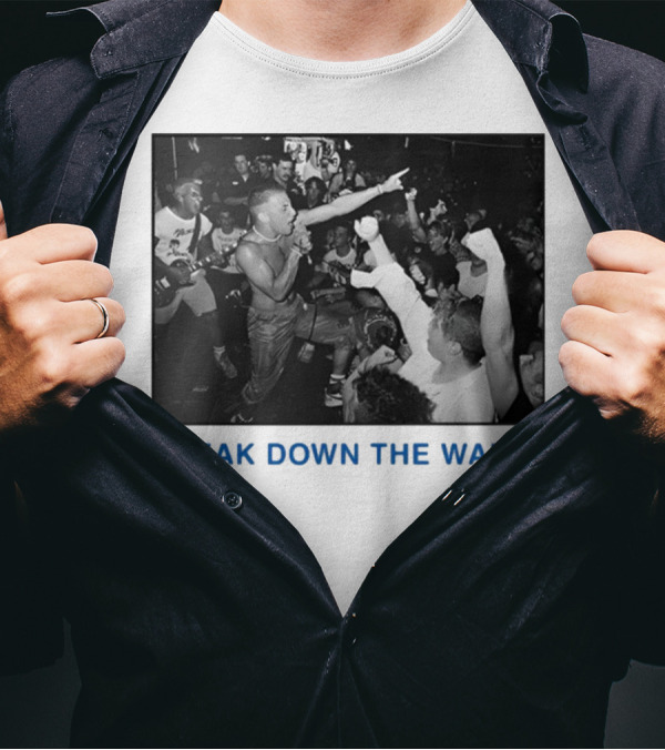 Youth Of Today Break Down The Walls Live Performance Energy T-Shirt