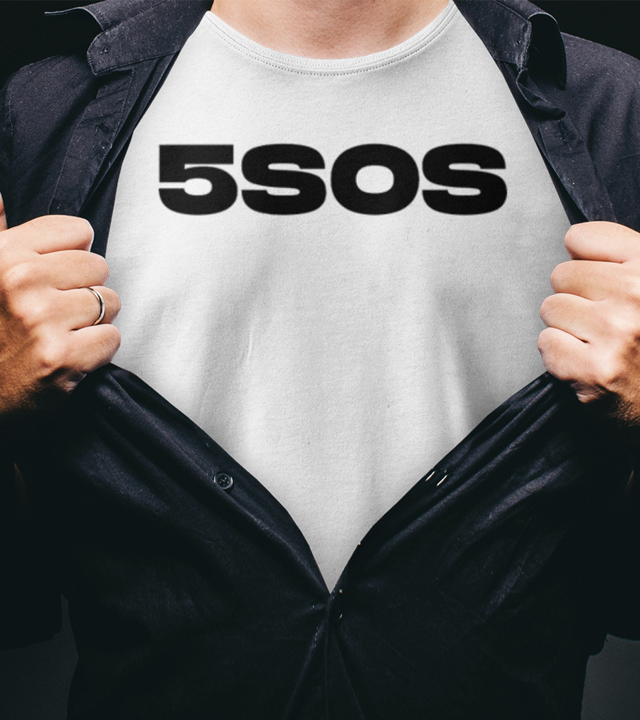5SOS Essential Black T-Shirt