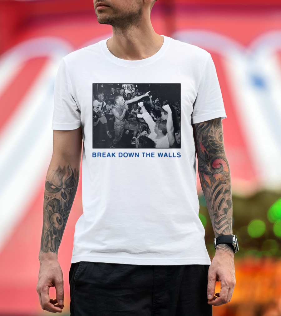 Youth Of Today Break Down The Walls Hardcore Punk Concert Energy T-Shirt