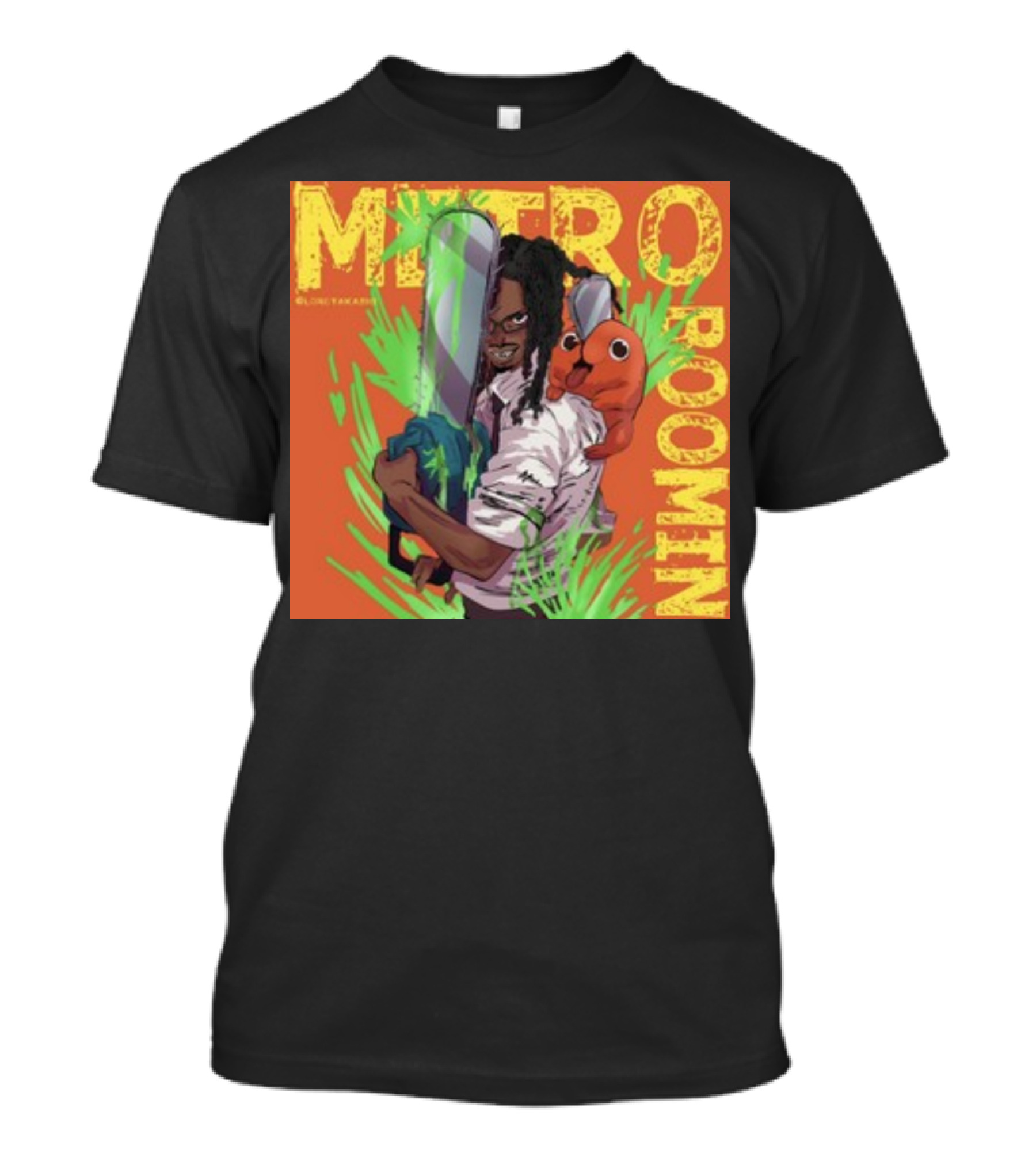 Metro Boomin Lordtakashi Chainsaw Character And Creature T-Shirt