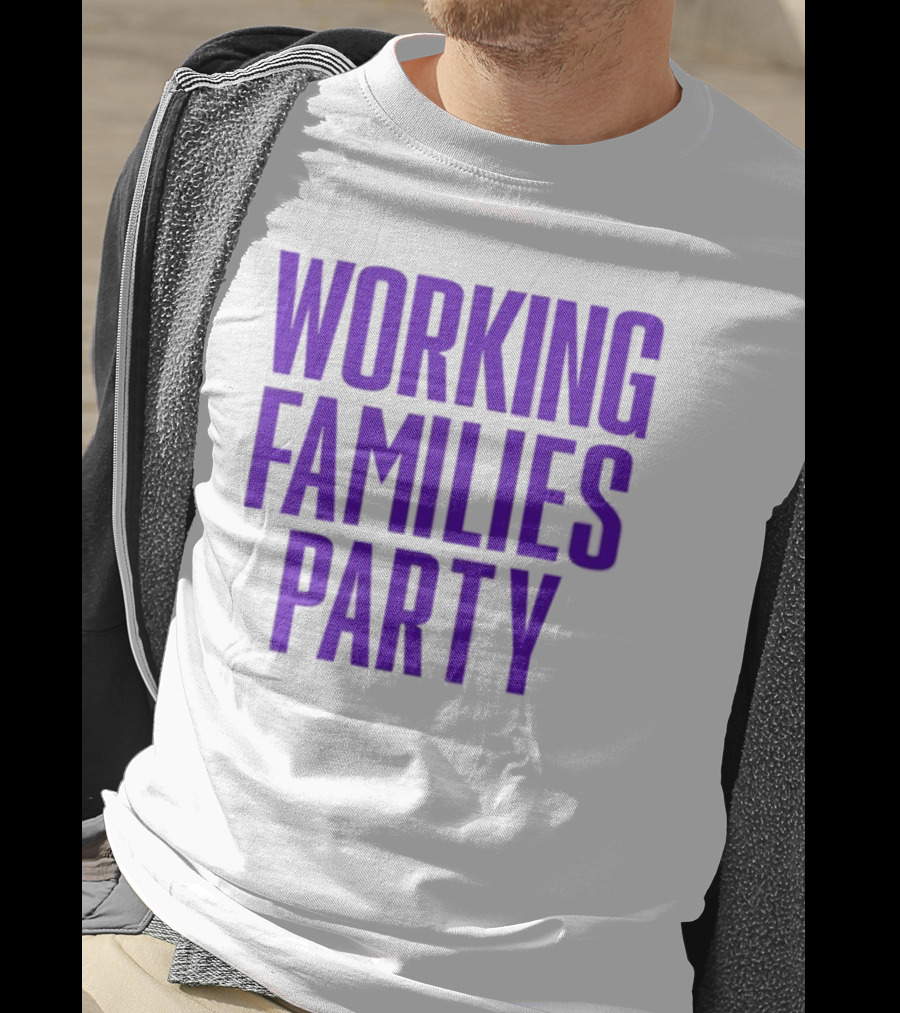 Working Families Party Bold Purple T-Shirt