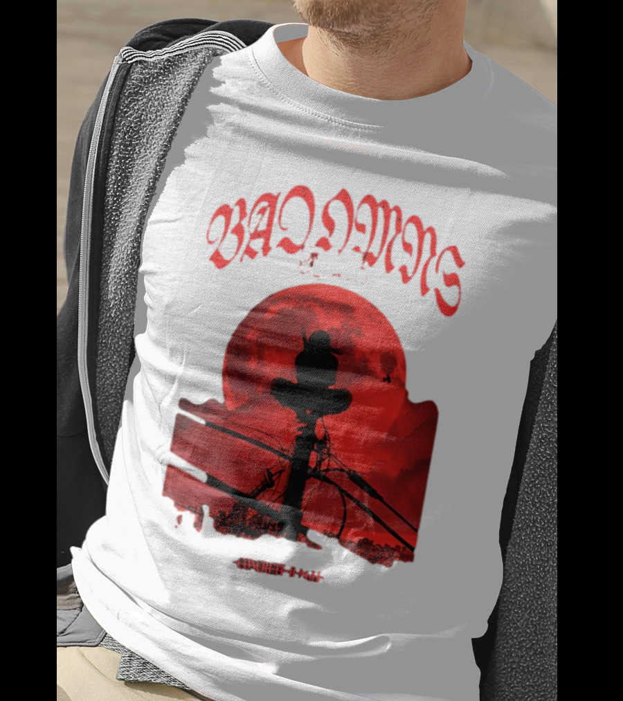 Bad Omens Blood Moon Electric Pole T-Shirt