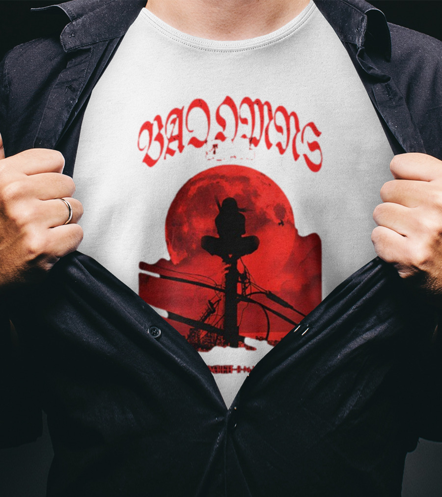 Bad Omens Blood Moon Electric Pole T-Shirt