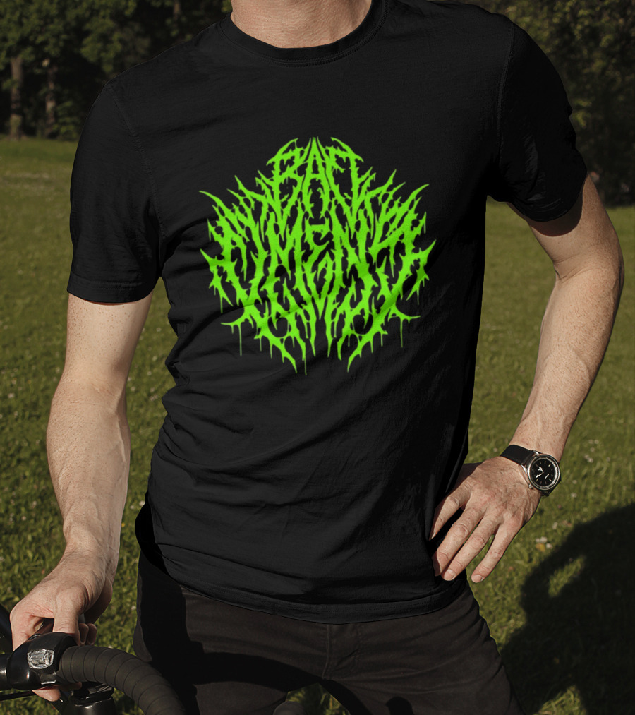 Bad Omens Green Dripping Metal T-Shirt