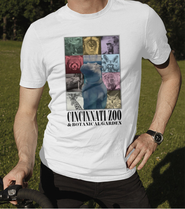 Cincinnati Zoo And Botanical Garden Animal Collage Cnz Eras T-Shirt
