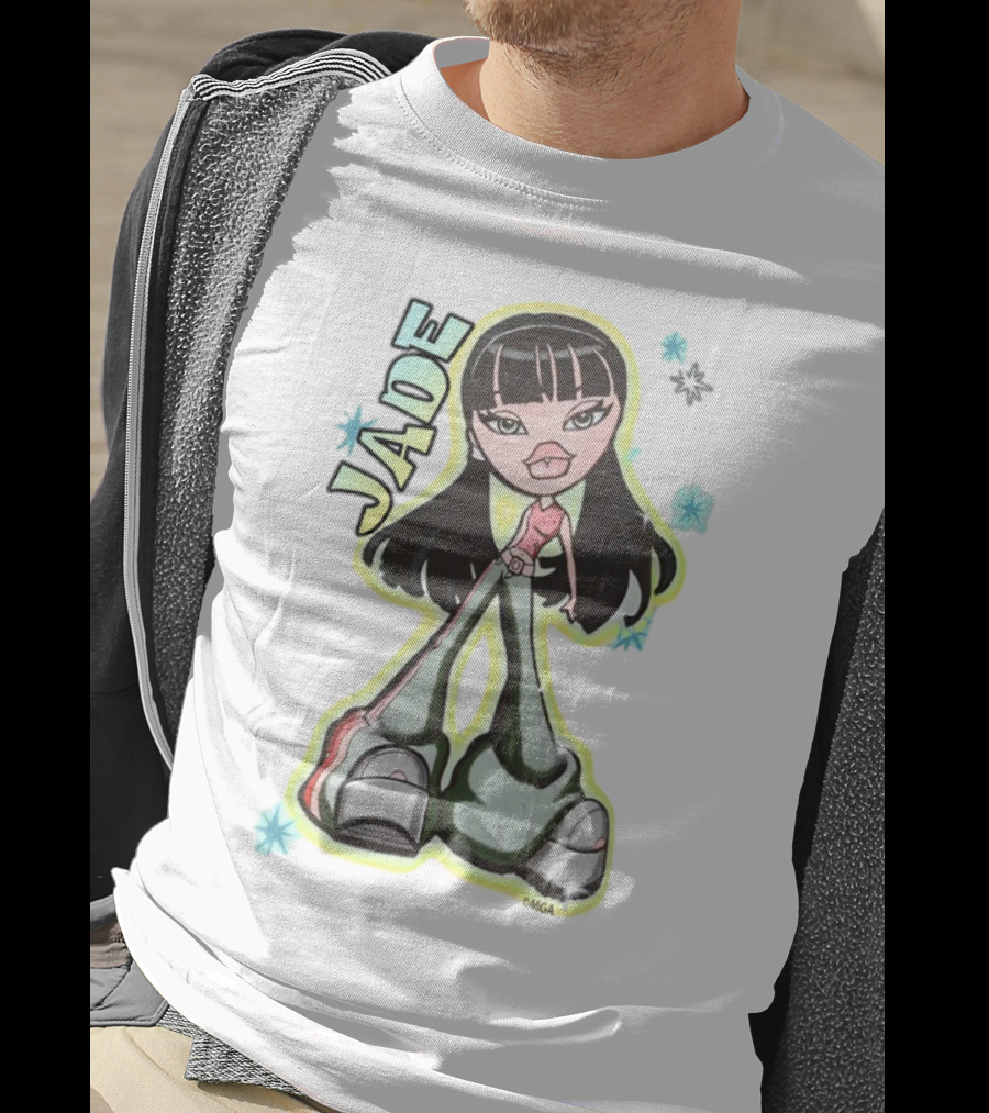 Elly De La Cruz In Bratz Jade Cartoon T-Shirt