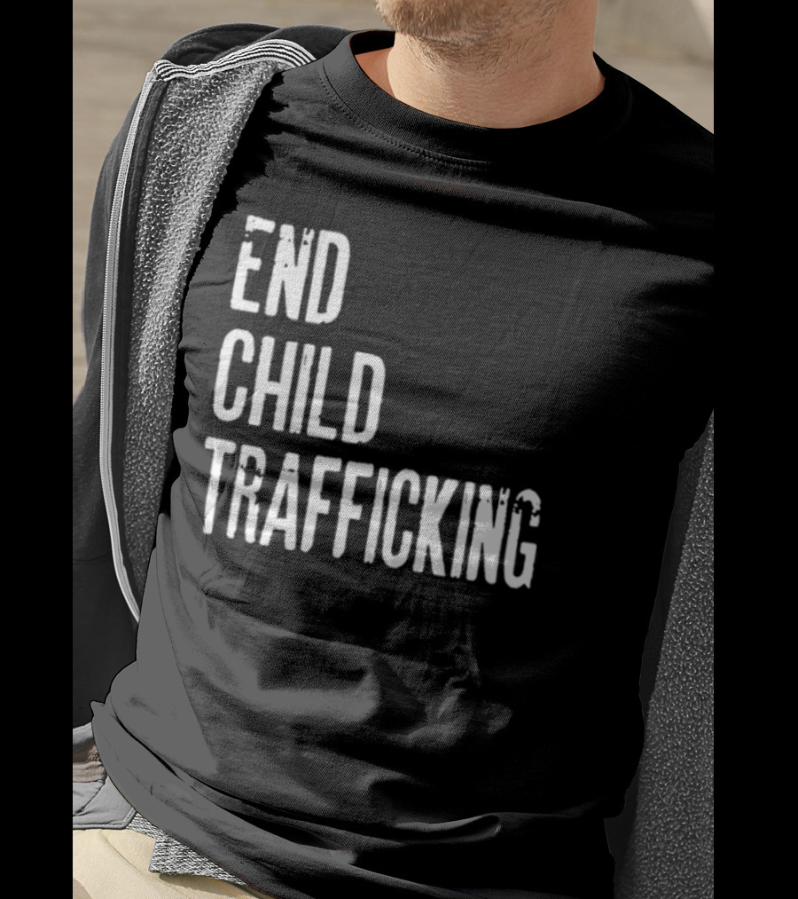 Irishpeachdesigns End Child Trafficking T-Shirt