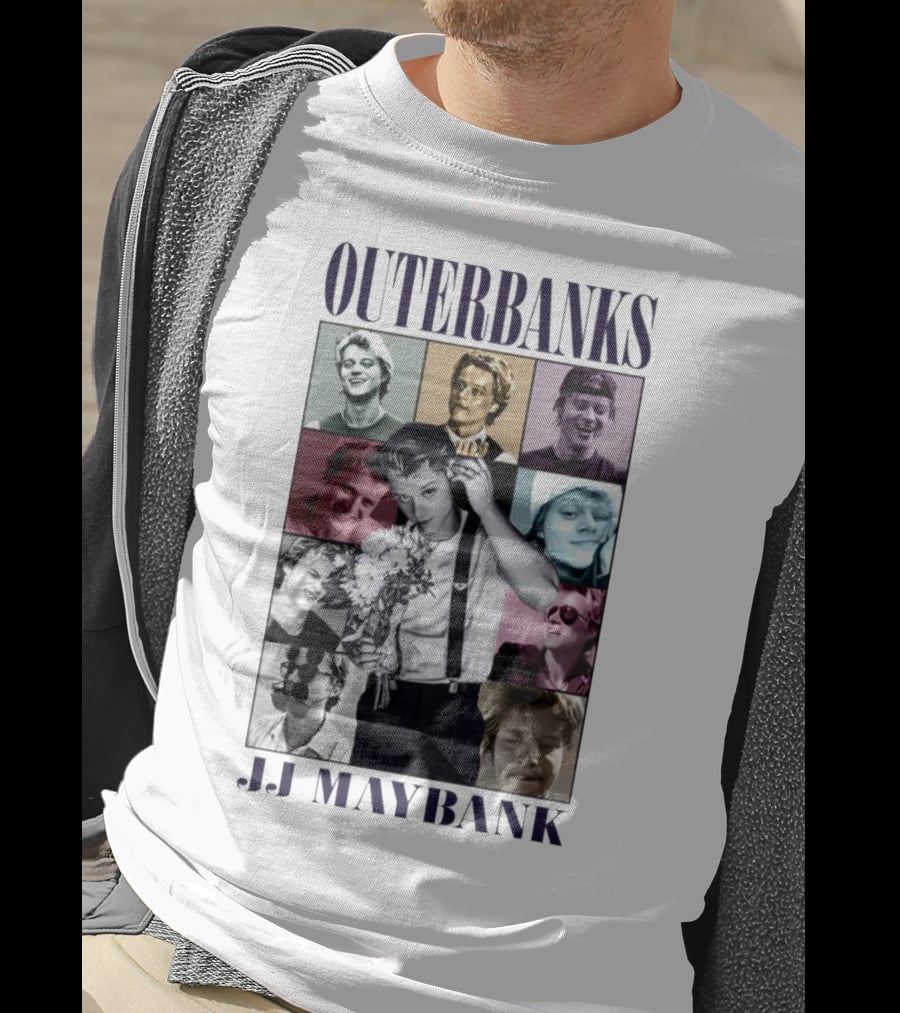Outerbanks JJ Maybank Collage Style Portraits T-Shirt