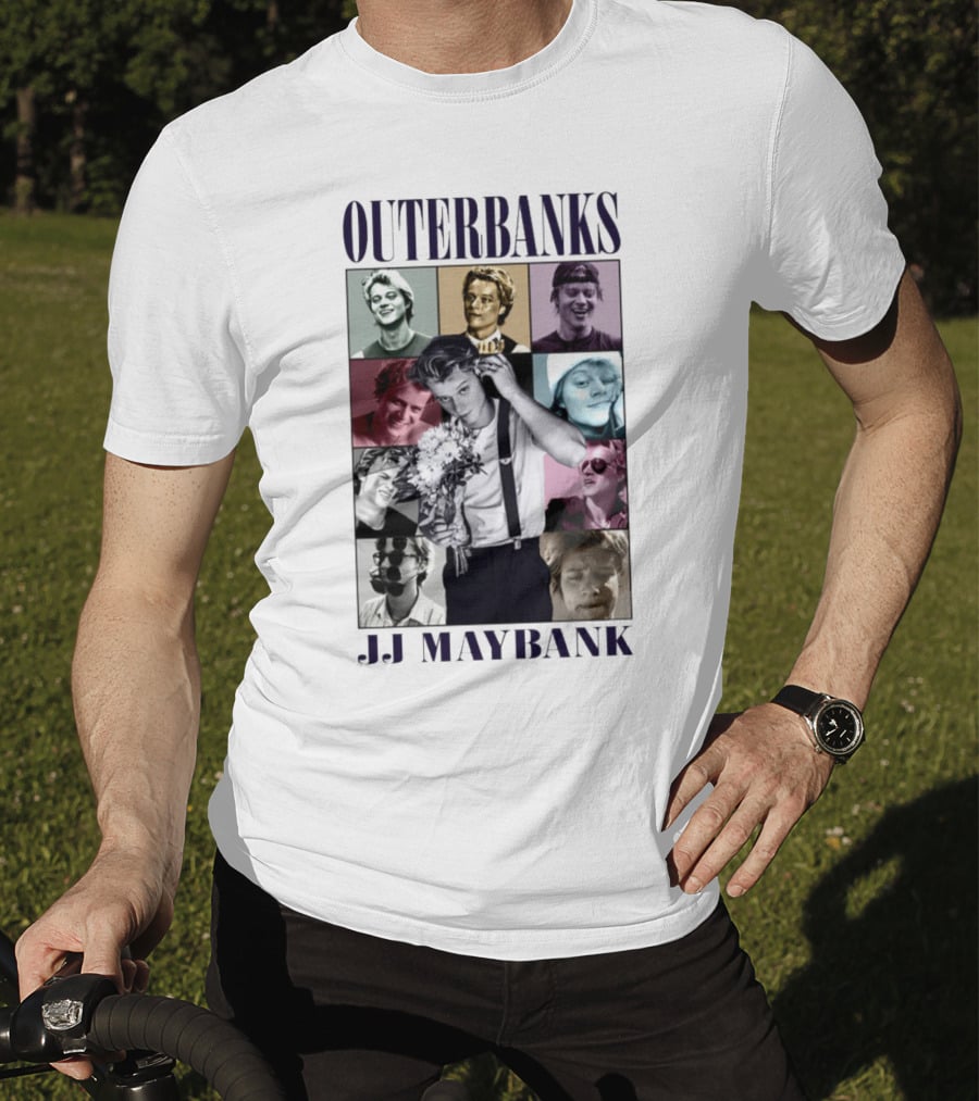 Outerbanks JJ Maybank Collage Style Portraits T-Shirt