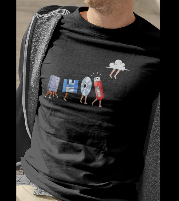 Computer Engineering Evolution Funny Geek Engineer Software T-Shirt