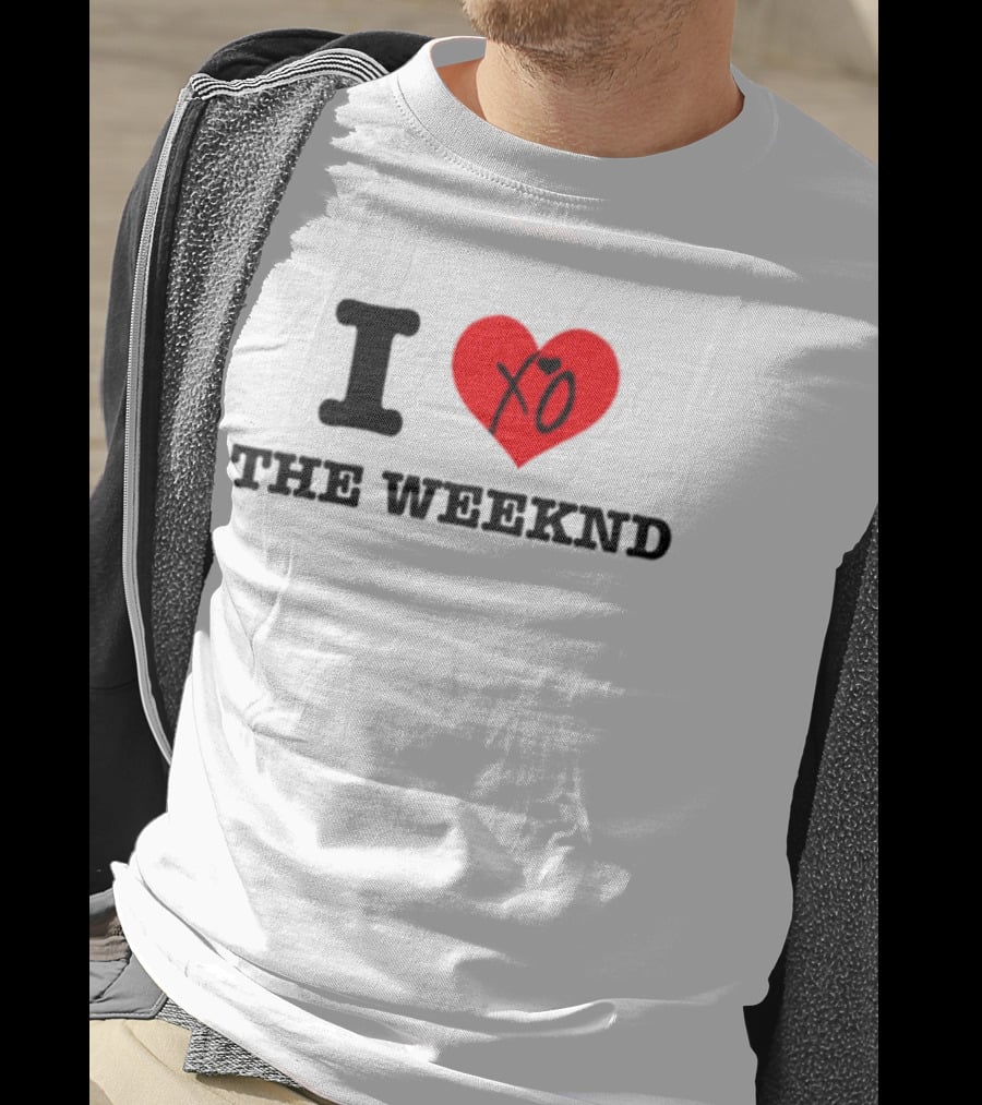 Hoesforclothes I Heart XO The Weeknd T-Shirt