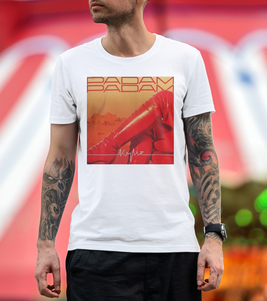 Kylie Padam Padam Single Red Boots Cover T-Shirt