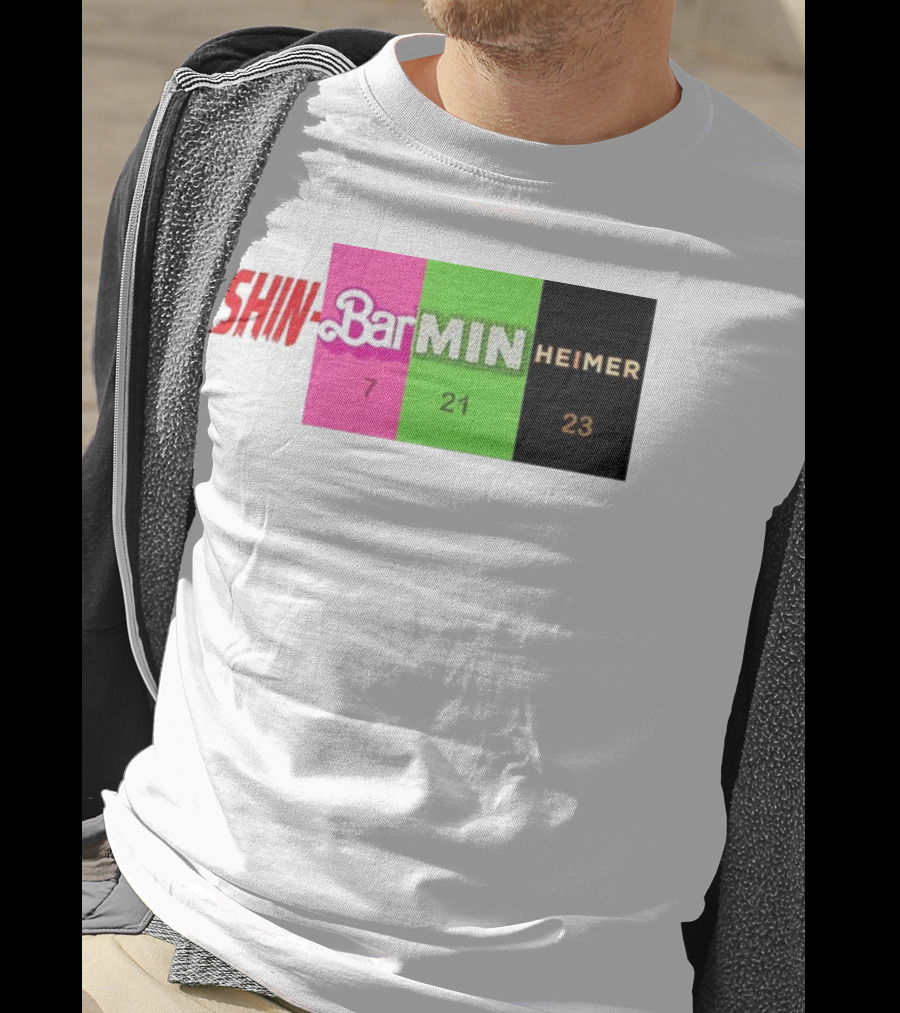 SHIN BARBIE MINIONS OPPENHEIMER 7 21 23 T-Shirt
