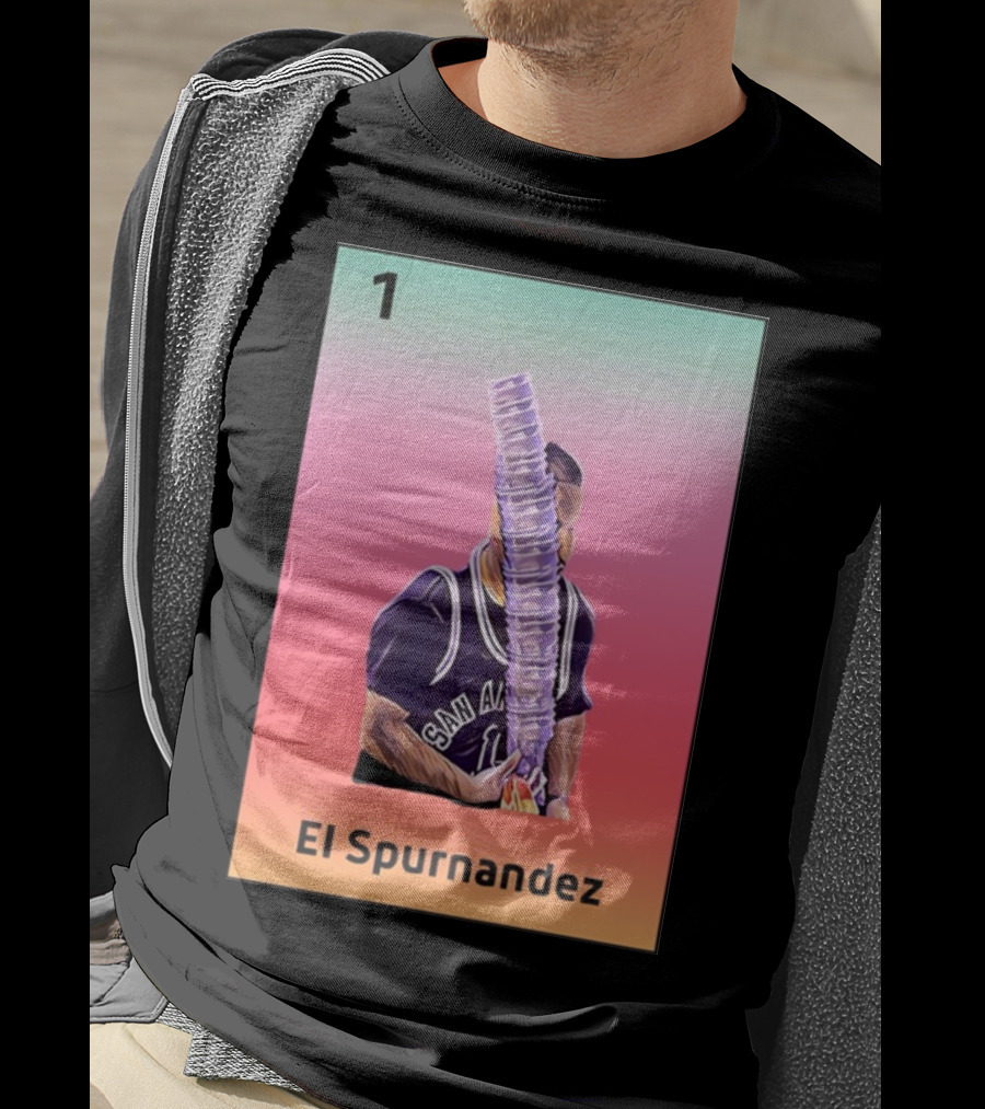 1 San Antonio El Spurnandez Bexar County Social Niosa T-Shirt