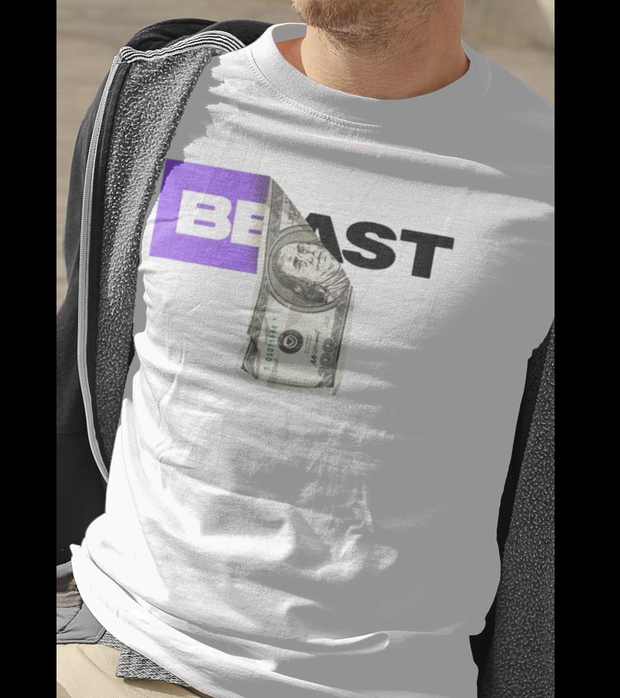 BEAST Purple Bill Dollar T-Shirt