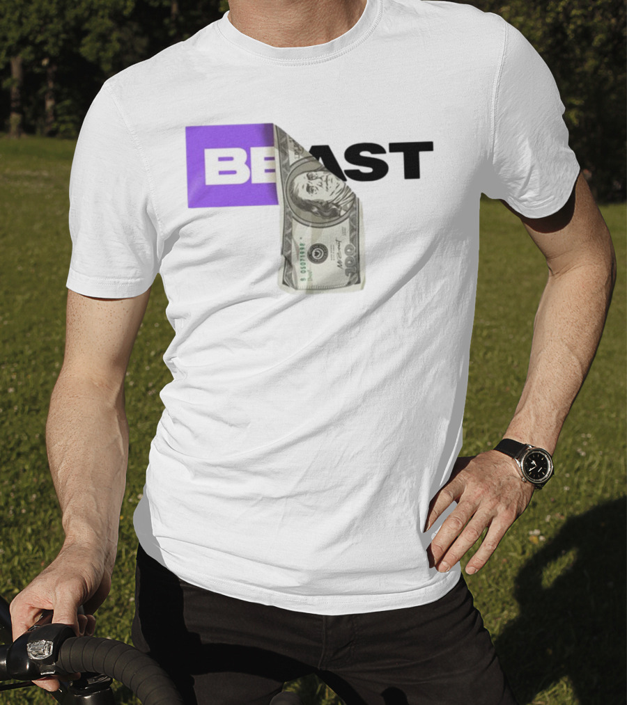 BEAST Purple Bill Dollar T-Shirt