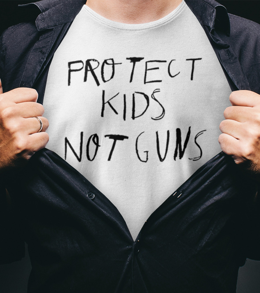 Protect Kids Not Guns Trans Rights Advocating T-Shirt