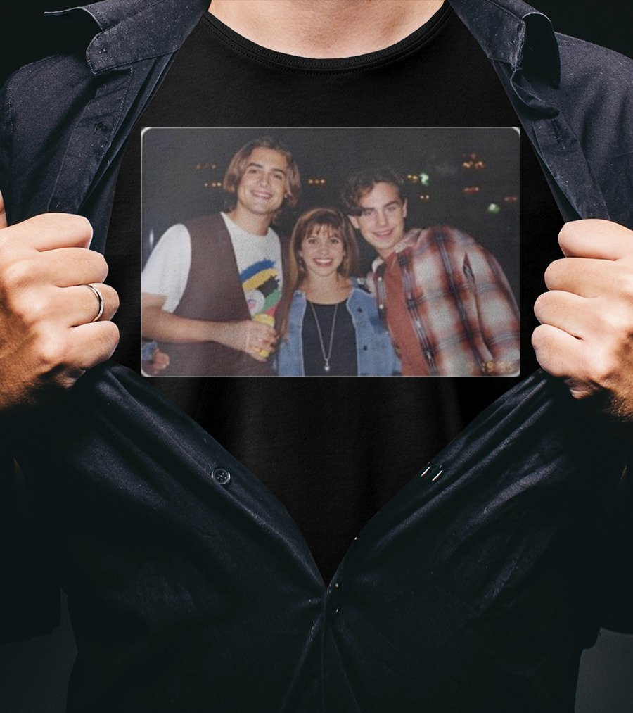 Pod Meets World Trio Vintage 90s Photo T-Shirt