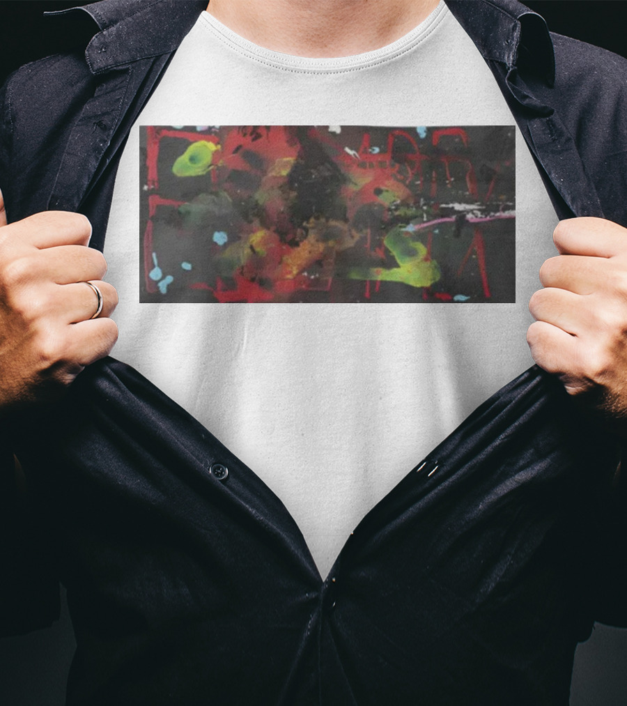 Arca1000000 7Ss Abstract Vibrant Color Display T-Shirt