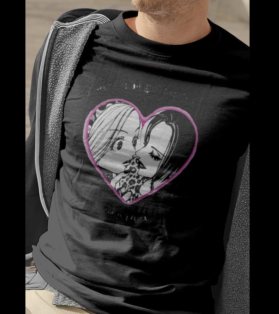 I Want To Be Girl Bestfriends With Nana Manga Heart T-Shirt