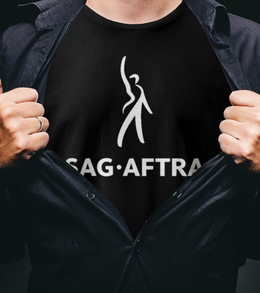 SAG-AFTRA Screen Actors Guild Emblem T-Shirt