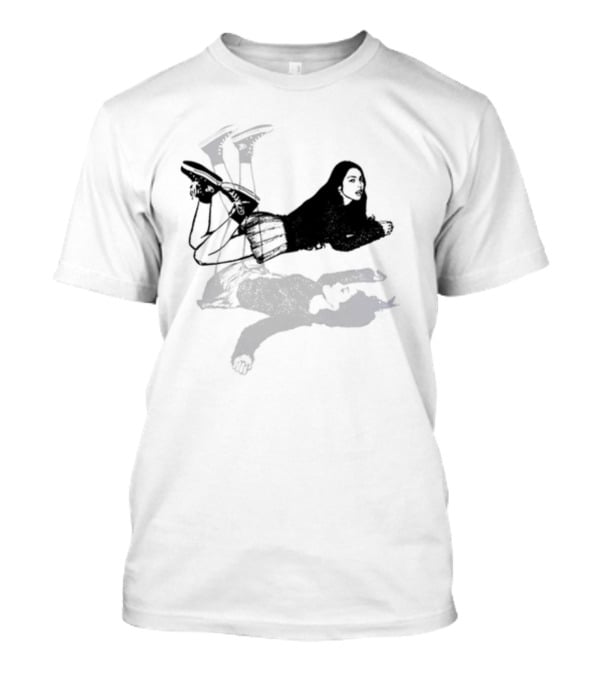 Oliviarodrigo Guts Album Art Floating Figure With Black Outfit And Boots T-Shirt