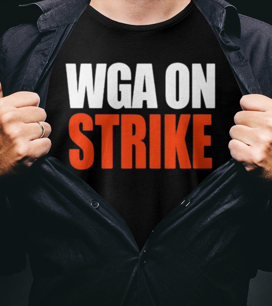 WGA On Strike Thatbilloakley Protest Movement T-Shirt