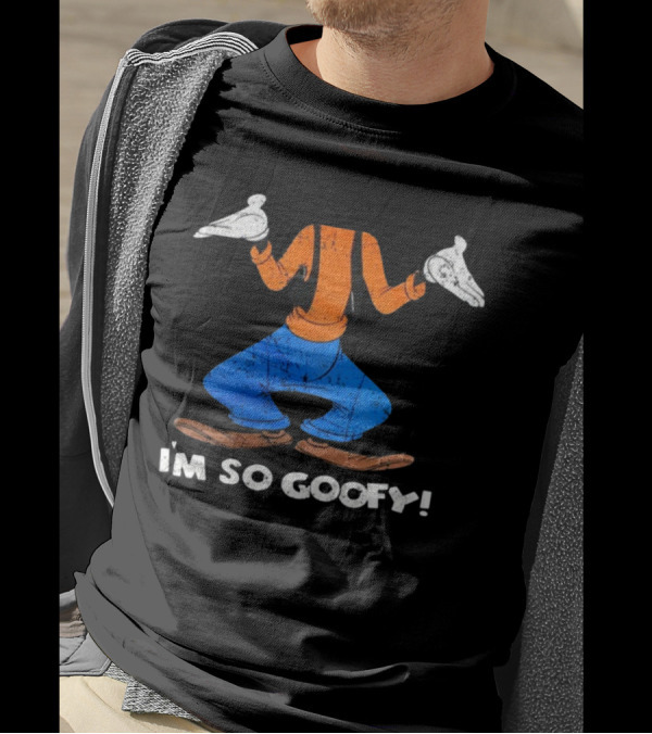 I'm So Goofy Classic Cartoon Character Missing Head T-Shirt