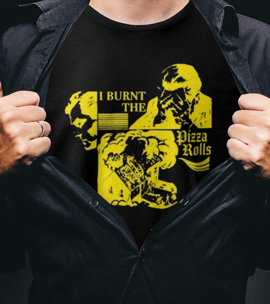 Freddytylerpaul I Burnt The Pizza Rolls Retro Comic T-Shirt