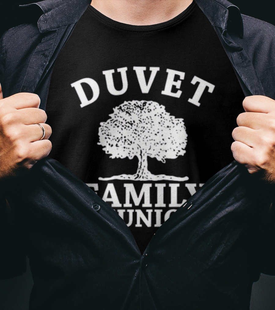 Duvet Family Reunion Tree T-Shirt