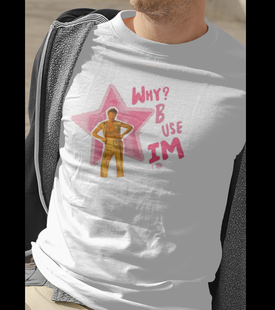 Suenshoe Why B Use I'm The Mom That's Why Star Figure T-Shirt