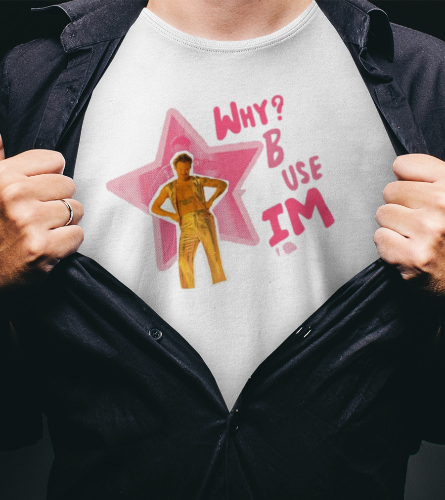 Suenshoe Why B Use I'm The Mom That's Why Star Figure T-Shirt