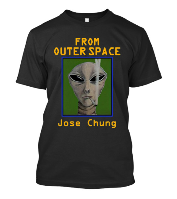 From Outer Space Jose Chung Alien Smoking T-Shirt