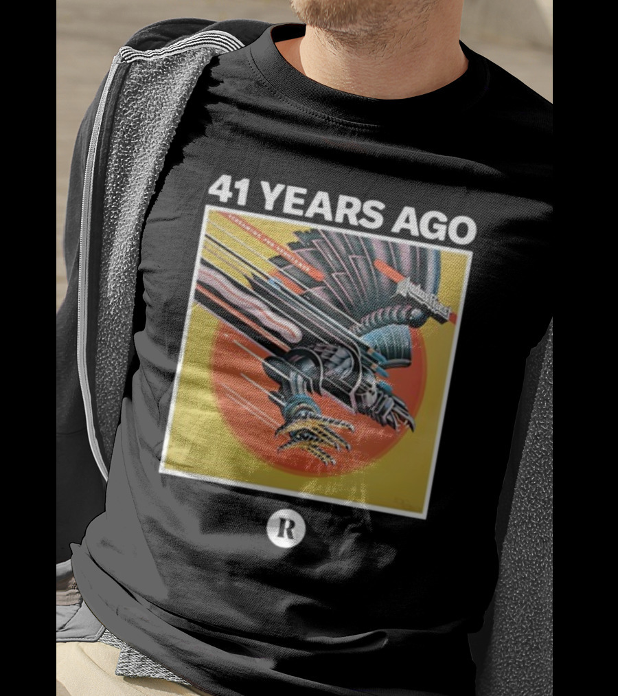 41 Years Ago Judas Priest Screaming For Vengeance Album T-Shirt