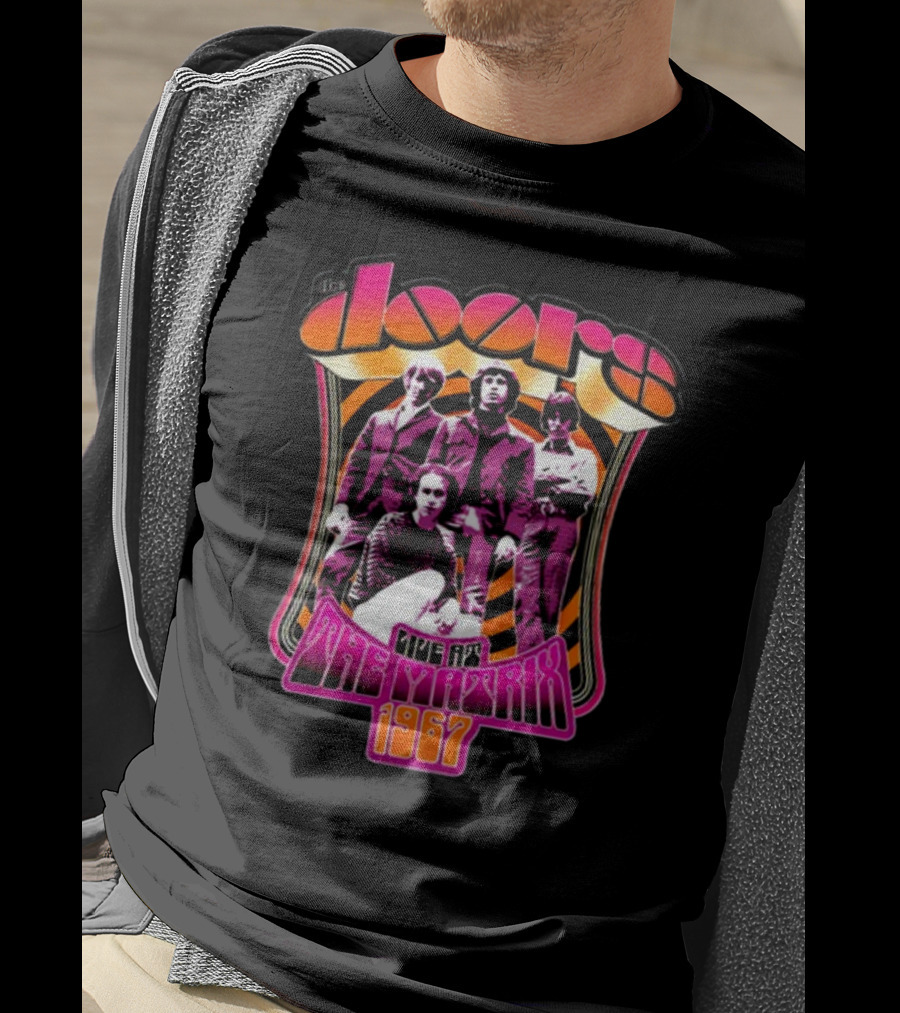 The Doors Live At The Matrix 1967 Psychedelic Band Photo T-Shirt