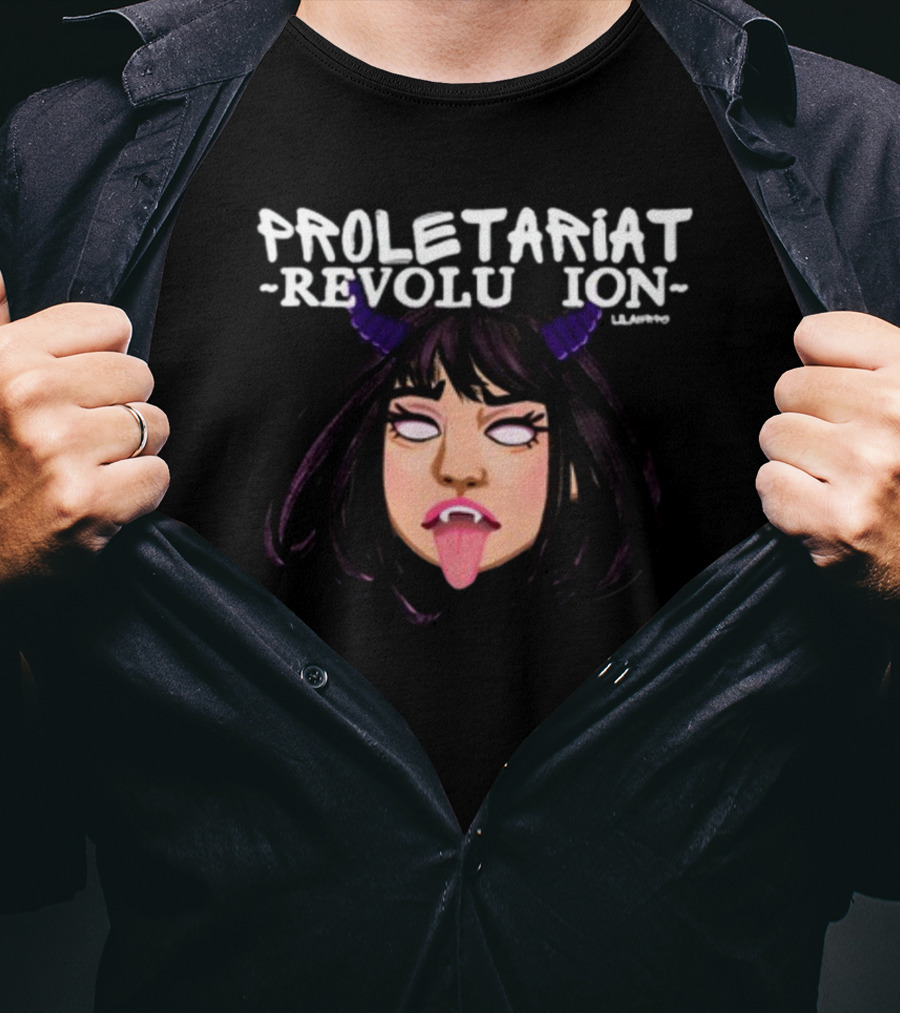 Proletariat Revolution Versusalliance Demon Girl T-Shirt