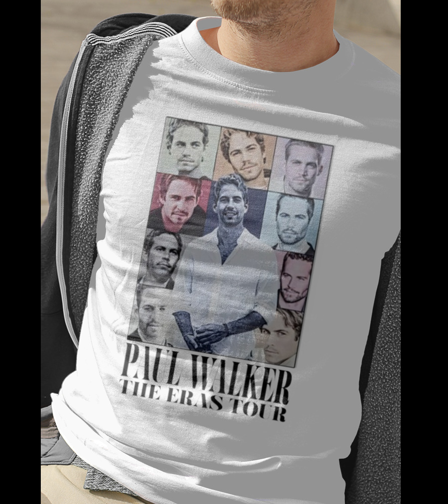 Paul Walker The Eras Tour T-Shirt