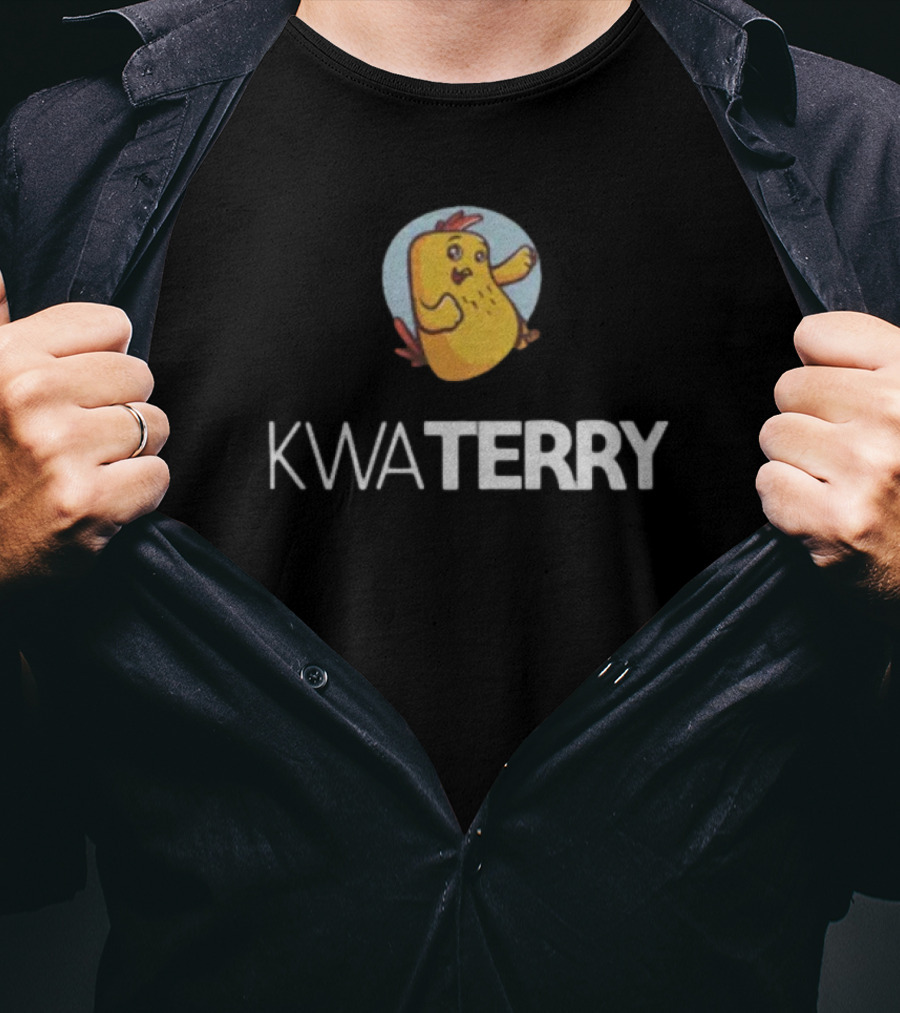 KWATERRY Chicken Character T-Shirt