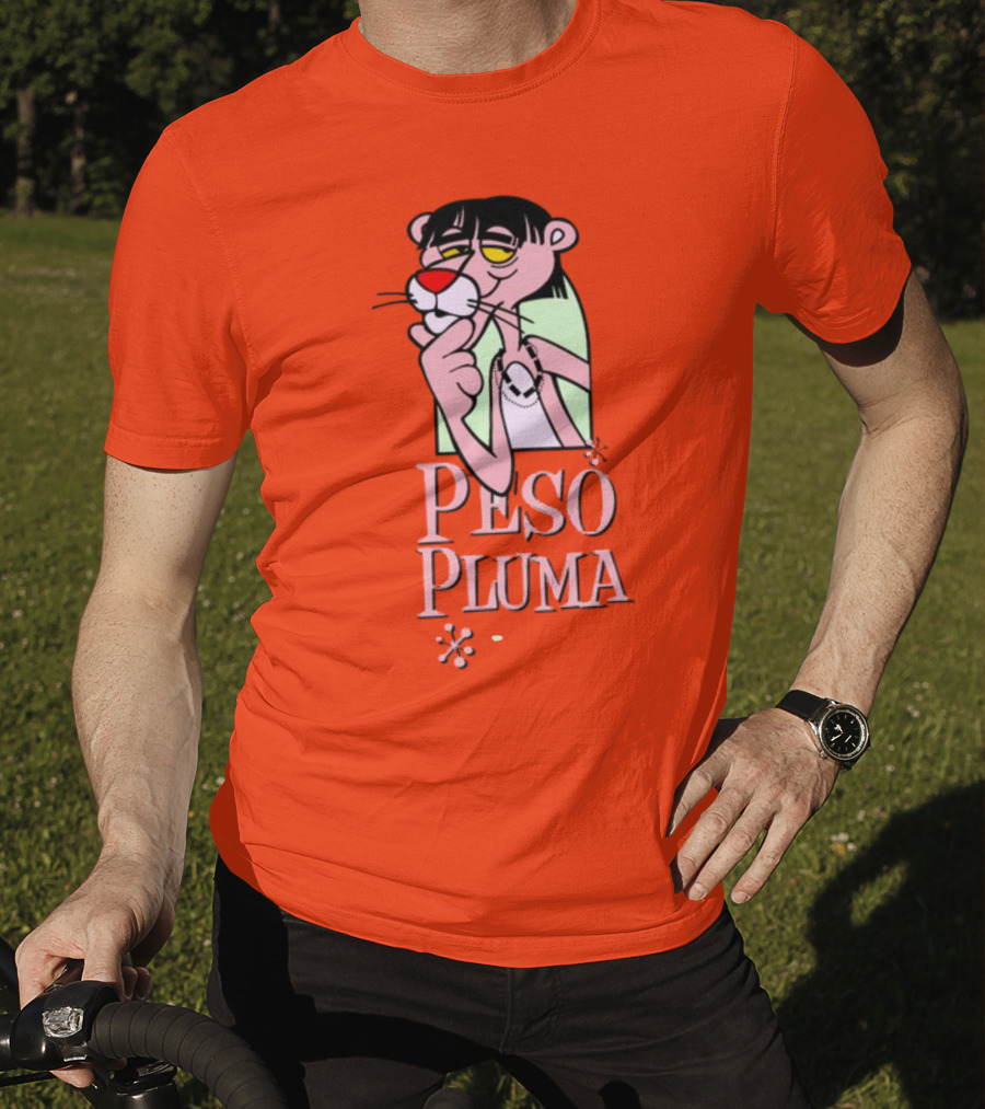 Peso Pluma July 19-20 23 Inglewood Calif Pink Panther T-Shirt