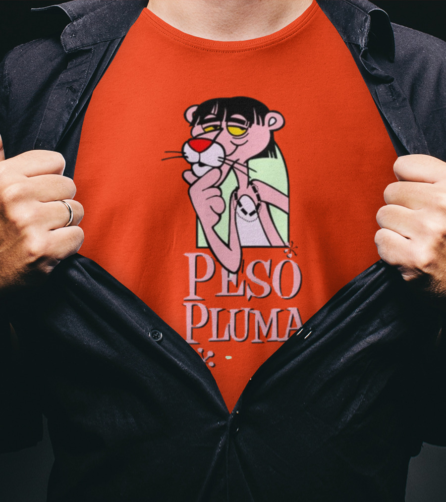 Peso Pluma July 19-20 23 Inglewood Calif Pink Panther T-Shirt