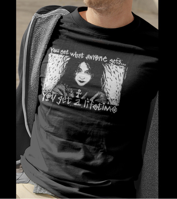 You Set What Anyone Gets You Get A Lifetime Goth Ankh T-Shirt