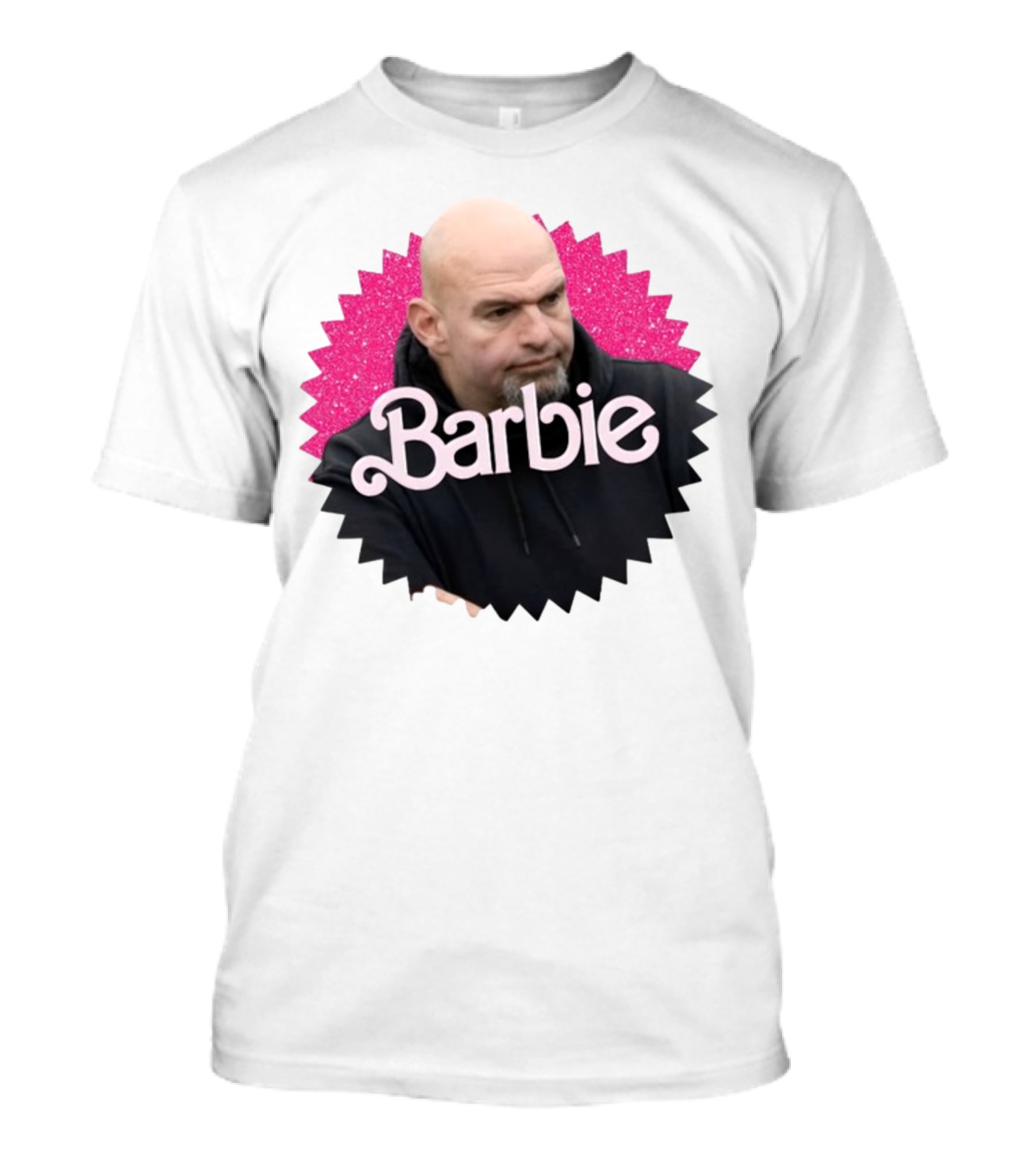 Barbie John Fetterman Hoodie Sparkle Starburst T-Shirt